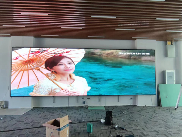 永昌P1.53led小间距屏安装案例